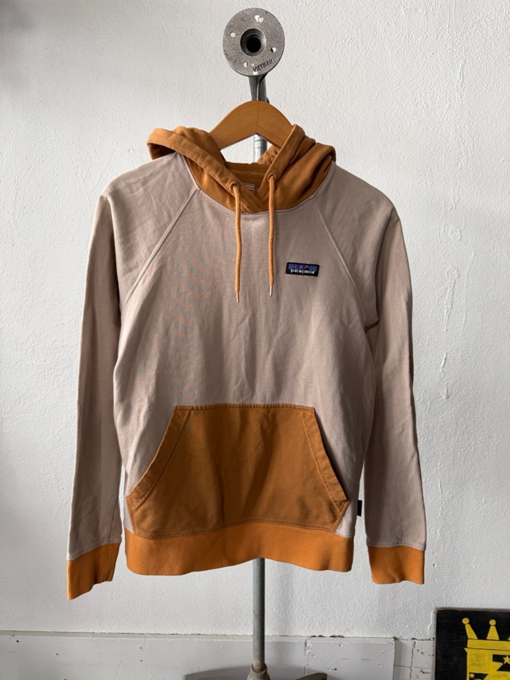 Patagonia Colorblock Hoodie Sweatshirt Size Small